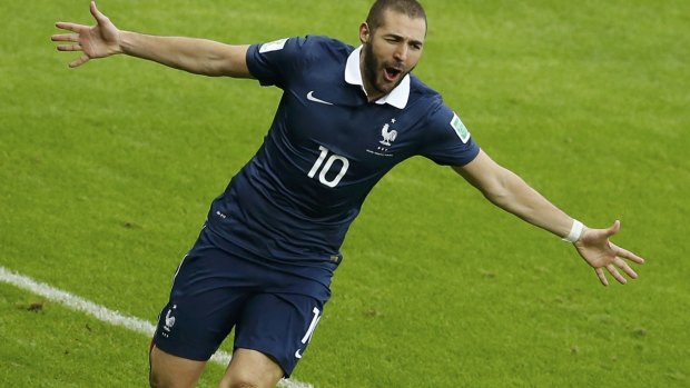 Extravagant: France's Karim Benzema could be headed to Arsenal. 