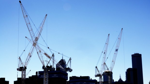 The RLB Crane Index shows apartment developments are still strong. 