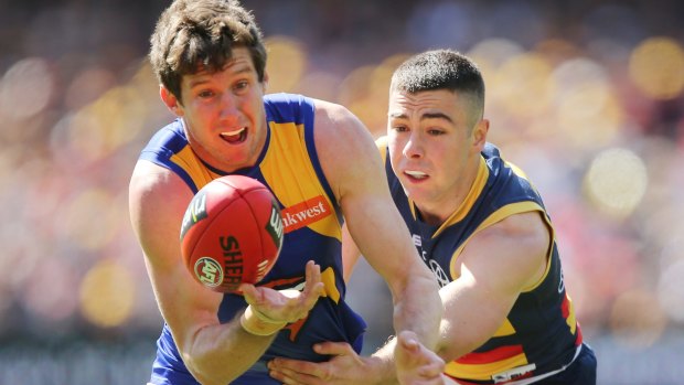 Patrick McGinnity played more than 90 games for the Eagles but only three of them were this year.