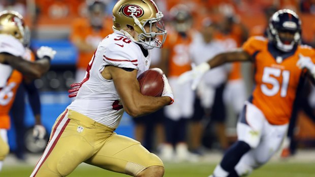 Closing in on a miracle: Jarryd Hayne.