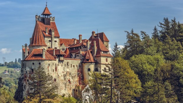 Bran Castle, also known as Dracula's Castle, in Transylvania.