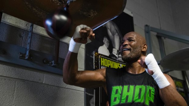 One more time: Bernard Hopkins prepares for his final fight.