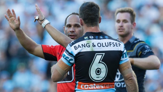 You're off: The referees' union is pushing for pay rises for its members.