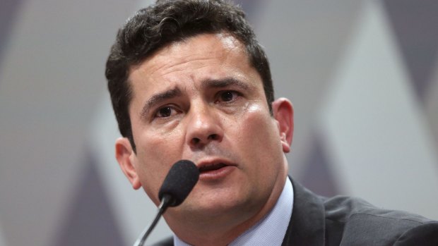Brazilian Federal Judge Sergio Moro has gathered enormous public support for his Lava Jato corruption investigation but has also been criticised as a crusader. 