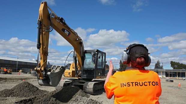 Dig It Invercargill offers visitors the chance to make the earth move.