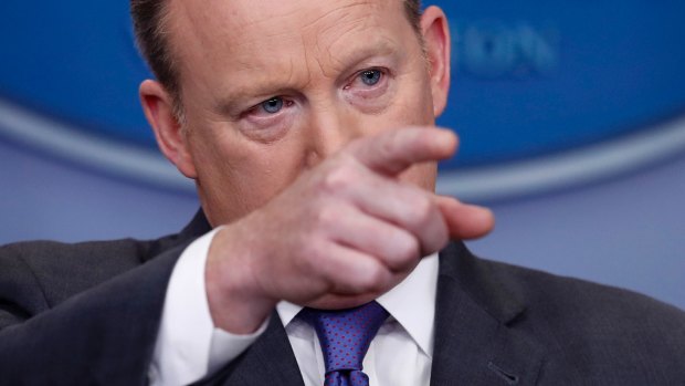 Several news outlets were blocked from attending a briefing with press secretary Sean Spicer.