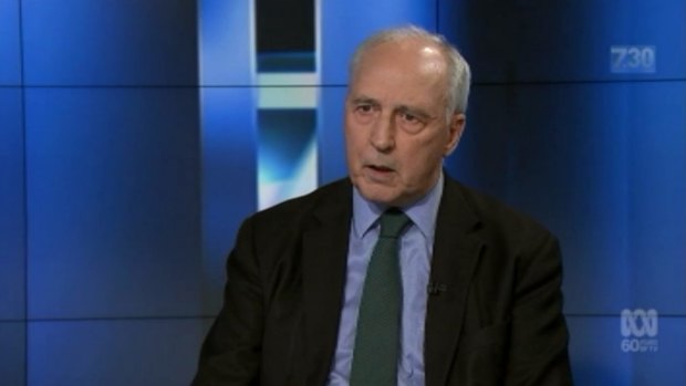 Paul Keating told <i>7.30</i> Australia should seize the moment of Donald Trump's election victory to assert a more independent Australian foreign policy in the Asian region.