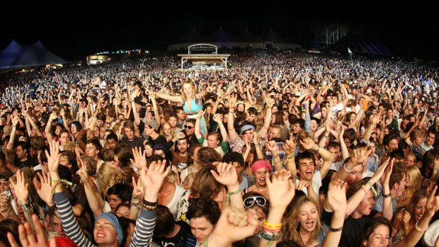 More than 16,000 revellers are expected to attend this year's Falls Festival.