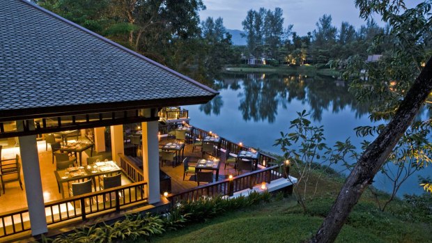 Tre Restaurant at Banyan Tree Phuket Resort.