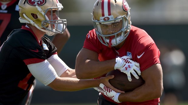 "He put some good stuff on tape and we thought he had skills enough to be a punt returner": Thomas McGaughey on Jarryd Hayne.