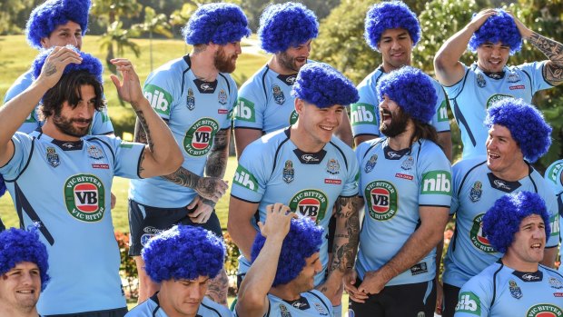 Blue heads: NSW are taking a leaf out of the All Blacks' book.