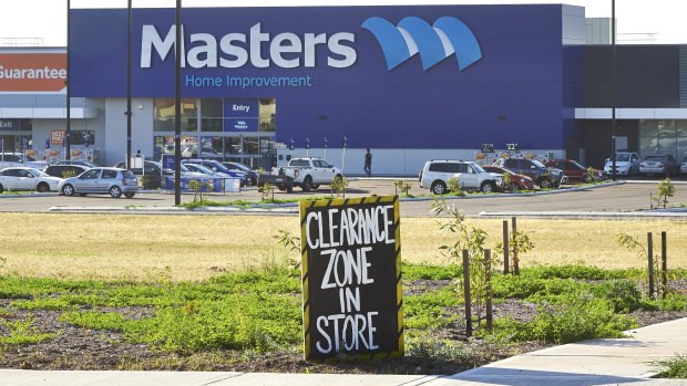 Industry players believe Masters has stepped up development activity in recent months as Woolworths attempts to curtail losses in the home improvement business.