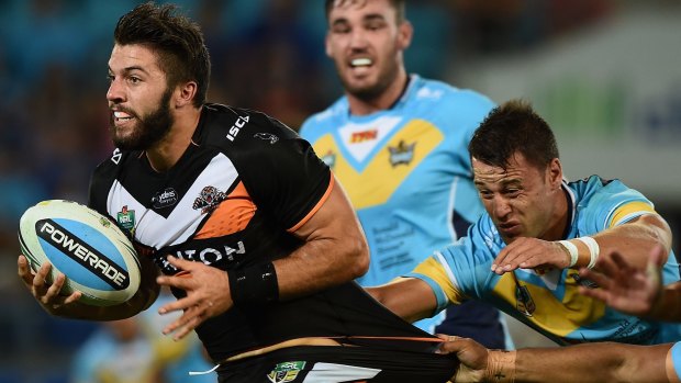 In top form: James Tedesco has started the season off strongly for the Tigers.