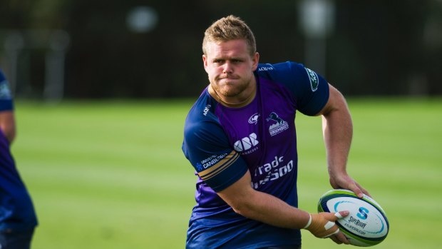 Nic Mayhew is set to be called into the Brumbies' starting XV.