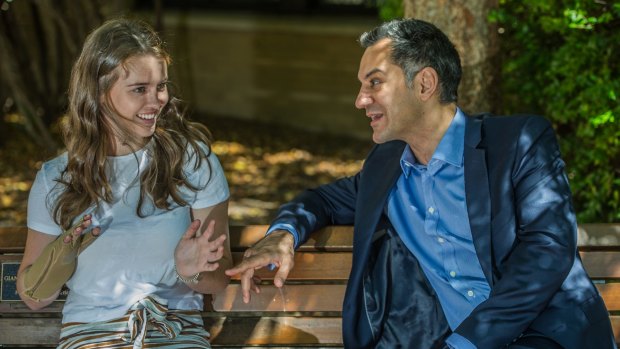 There is an obvious rapport between Canberra plastic surgeon Dr Ross Farhadieh and his young patient Sarah Hazell who today can use her re-attached right hand to write, drive, swim, eat with.