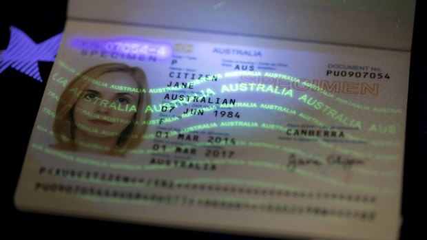 Australian passports are these days so sophisticated, it's believed to be pretty much impossible to forge them.