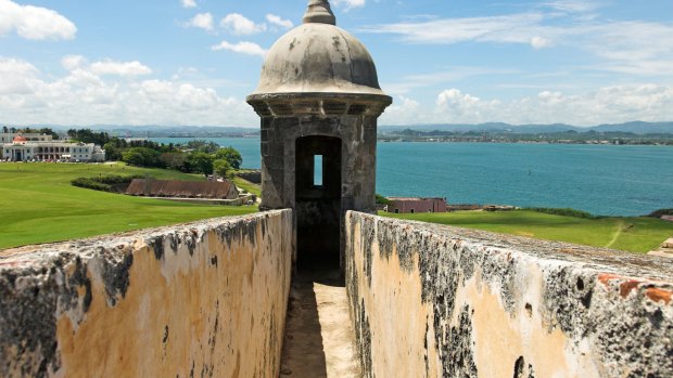 El Morro fortress San Juan, Puerto Rico.
