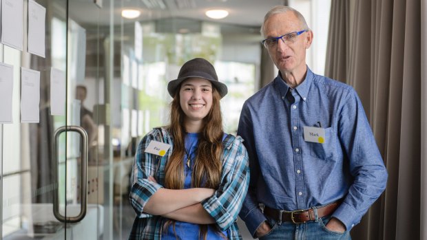 18-year-old Isabella Buckley from Griffith and 73-year-old Mark Dickerson from O'Connor brought their perspectives to the CTP citizens' jury last year. 