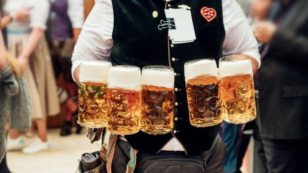 In Munich, beer gardens and a healthy lifestyle go hand-in-hand.