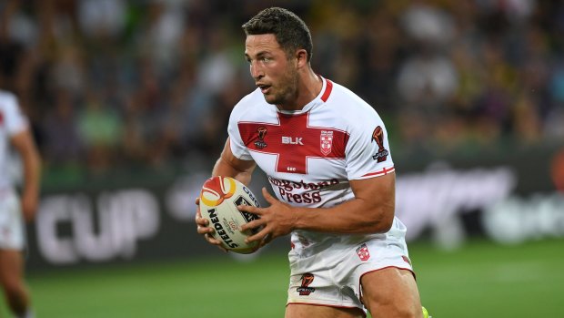 'Make it happen': Sam Burgess wants a Test in Denver to go ahead in June.
