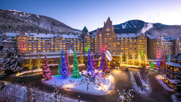 The grand dame of Whistler's hotels looks like a medieval Bavarian castle though it was only built in the 1980s. 