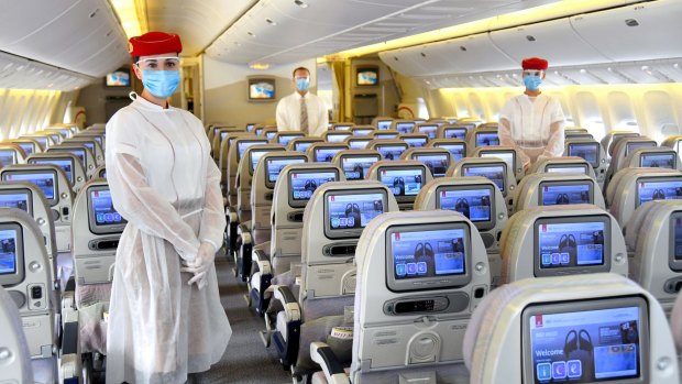 Emirates is offering passengers COVID-19 insurance, included as part of the airline's fares. Etihad is offering a similar scheme.