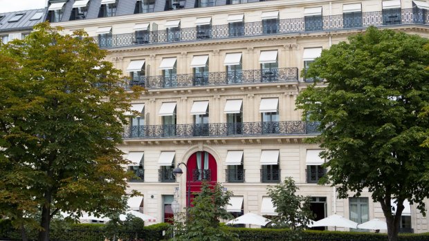 La Reserve Paris is very well located, but you probably won't want to leave.