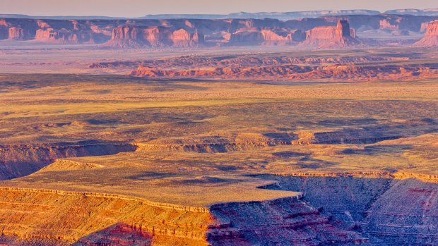 The view from Muley Point in Utah.