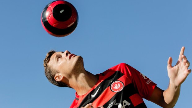 Oriol Riera scored twice for the Wanderers against Blacktown, and then finished off the penalty shoot-out.