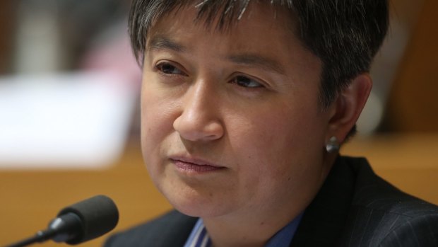 Senator Penny Wong attacked the Greens over their support of the laws.