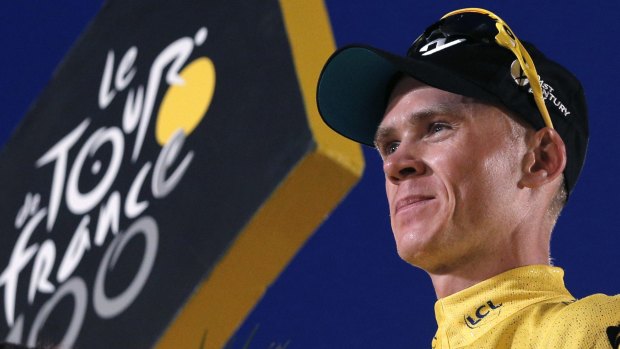 Scrutiny: Chris Froome threatened  not to race.