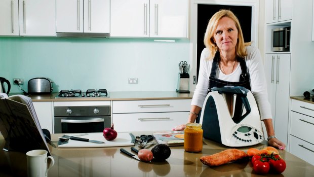 New model: Thermomix appliance demonstrator Trudy Frolich.