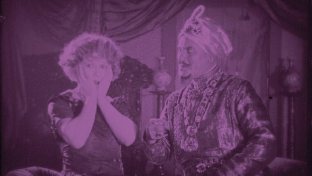 A scene from the restored <i>Three Days to Live</i>.
