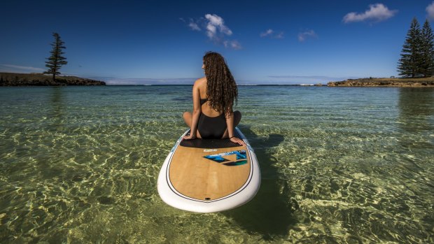 Not like Bali: Norfolk Island is a low-key beach destination.