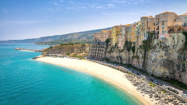 Tropea, a beach town in Calabria, Italy.