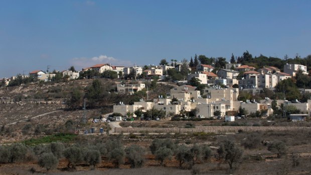 The Israeli  settlement of Beit El in the occupied West Bank. Tax records show Jared Kushner's family has donated tens of thousands of dollars to Israeli settlement institutions in recent years. 