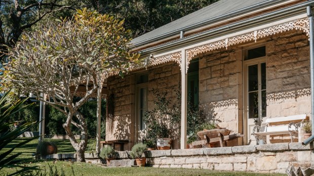 Simpson Cottage is one of Sydney's best-preserved sandstone homes.
