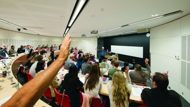Sydney University law students will compete with thousands of other graduates for a job.