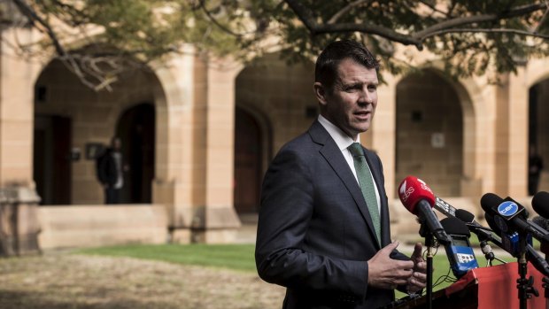 NSW Premier Mike Baird will announce efficiency and savings measures in the state budget on Tuesday.
