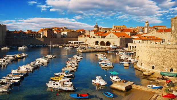 Dubrovnik Old Town Pier.
