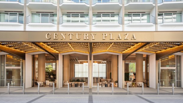Closed in 2016 after a $US2.5 billion development of the surrounding precinct as a mixed-use zone, and a significant renovation of its own, the hotel has reopened as the Fairmont Century Plaza.