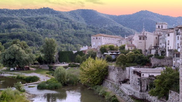 Bridge of Besalu in Catalonia 