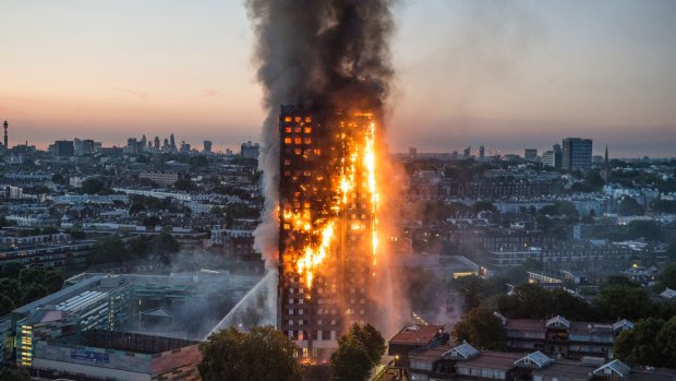 Did combustible cladding fuel the spread of the vicious Grenfell Tower fire?