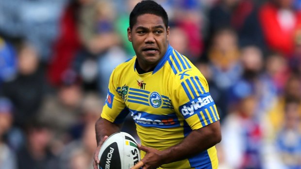 Captaincy material: Chris Sandow will captain the Eels at this weekend's Auckland Nines tournament. 