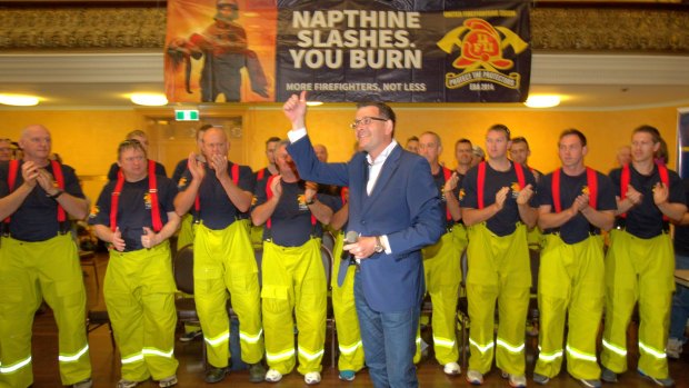 Premier Daniel Andrews is insisting no deal has been struck with the firefighters union.