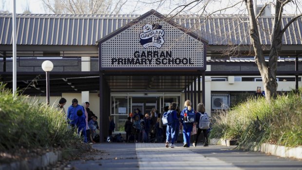 Garran Primary School has been at capacity enrolments for some time.