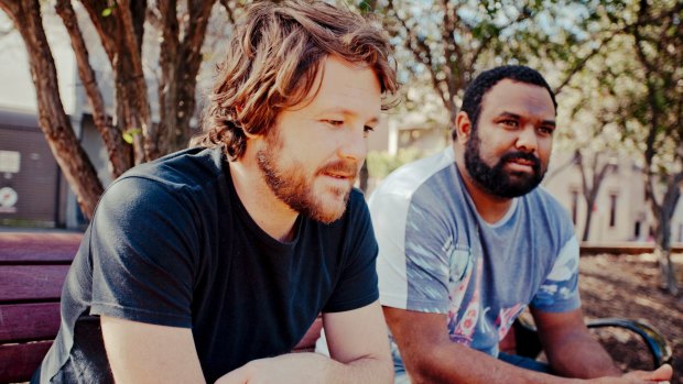 Busby Marou said his new song, Paint This Land, 'acknowledges our powerful Indigenous culture and celebrates our future'.