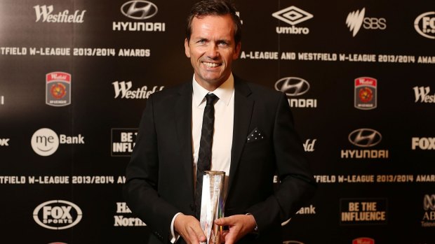 First fired: Mike Mulvey was named A-League Coach of the Year last season.