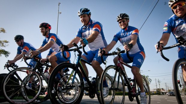 MND and Me Foundation supporters will kick start their ride on Sunday.