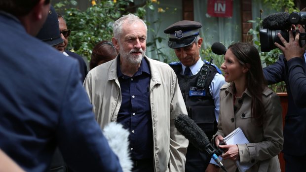 "He did not have any mandate to be utterly useless," said John McTernan of UK Labour leader Jeremy Corbyn